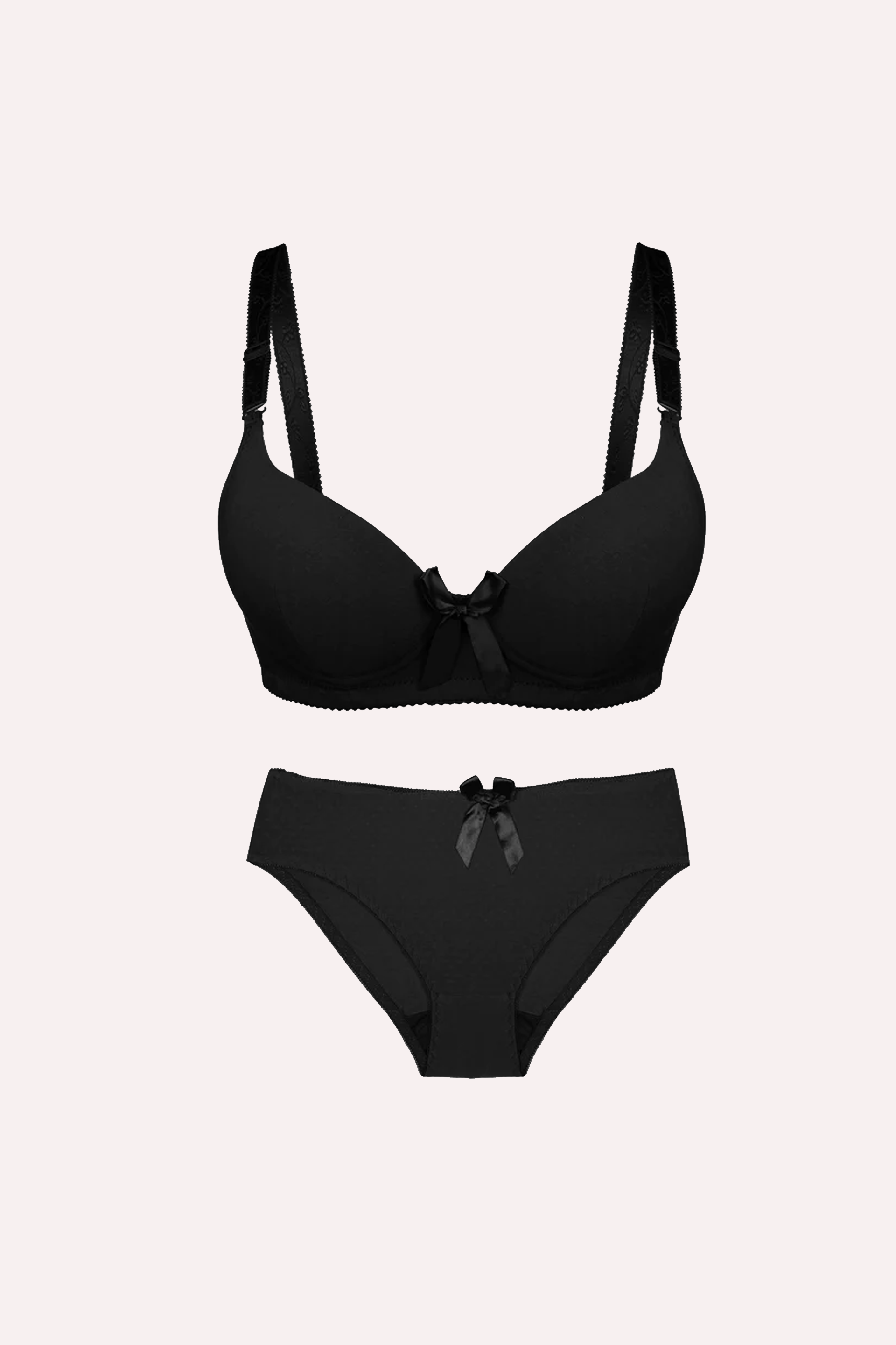 Buy Womens Cotton Padded Non Wired Bra And Panty Set at Lowest Price in  Pakistan