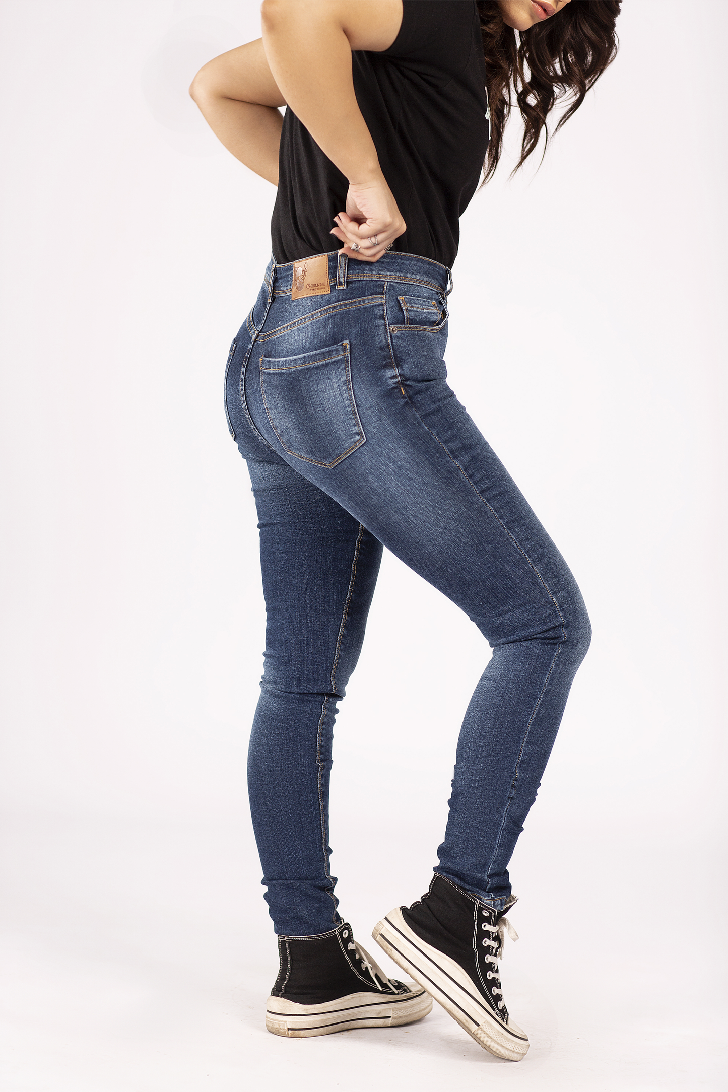 Nile Denim - Blue High Waisted Jeans