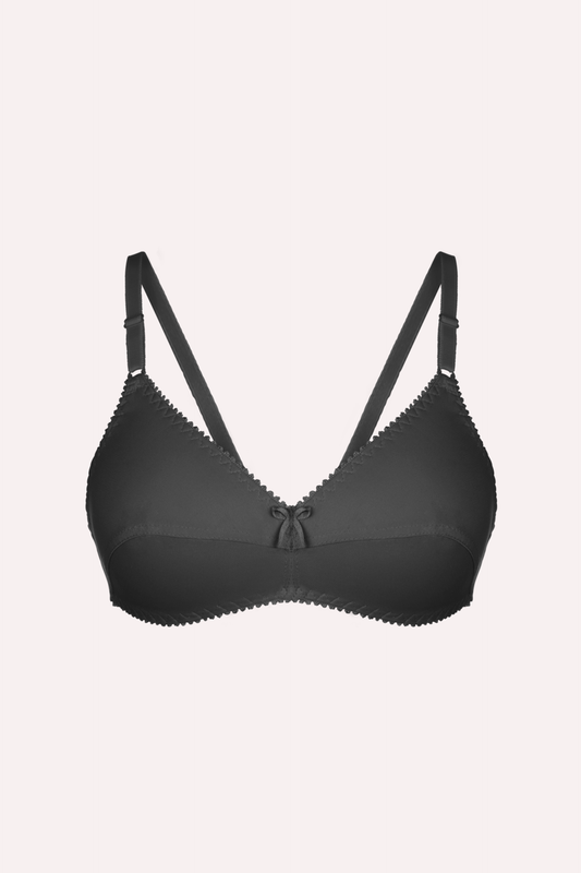 Leisure - Wire-Free Full Coverage Branded Bra
