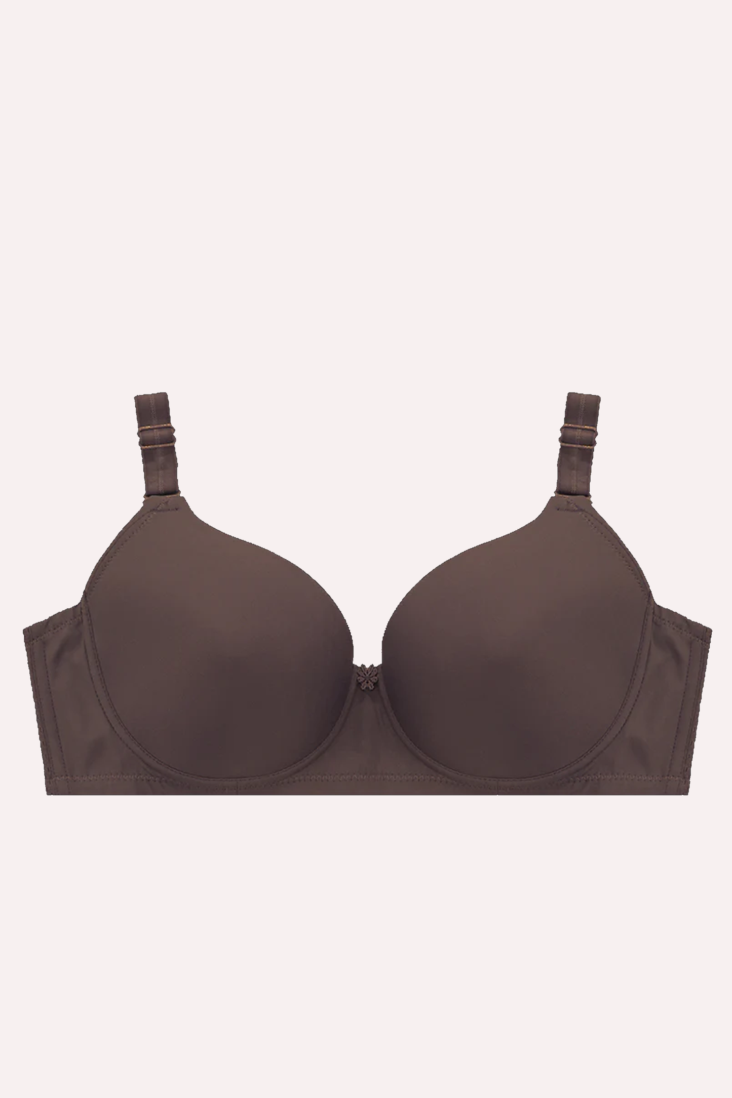 Silver - Soft-Padded Woman Bra