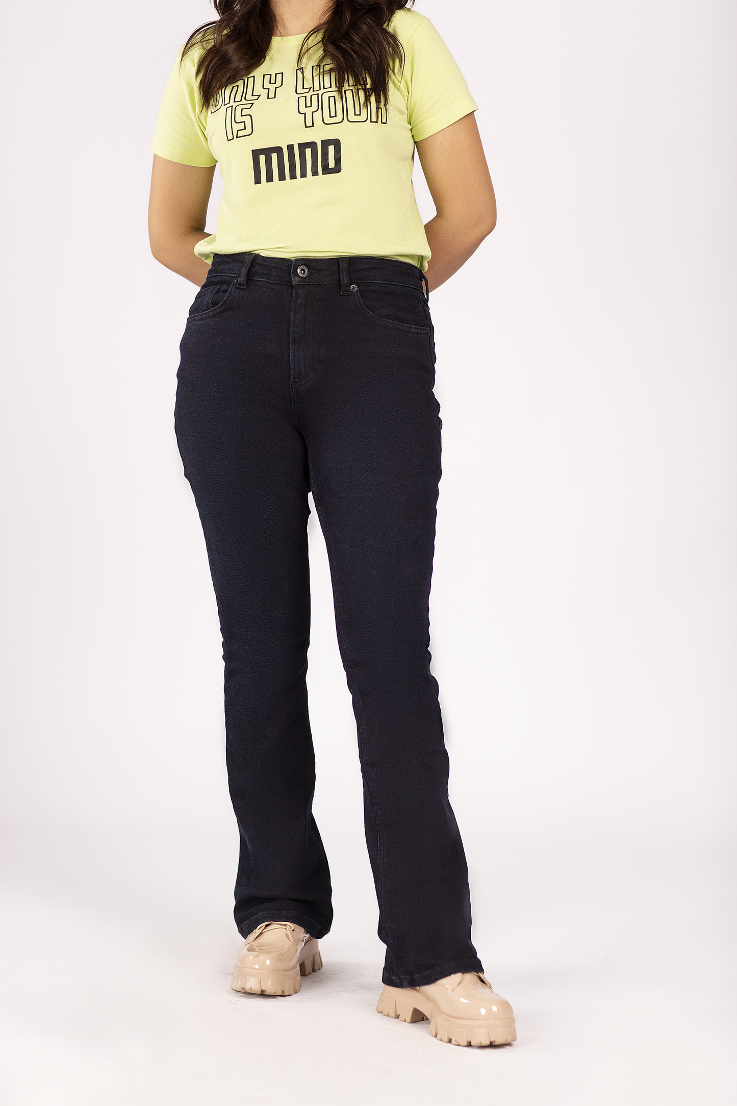 Zeya Denim - Dark Indigo Pants for Girls