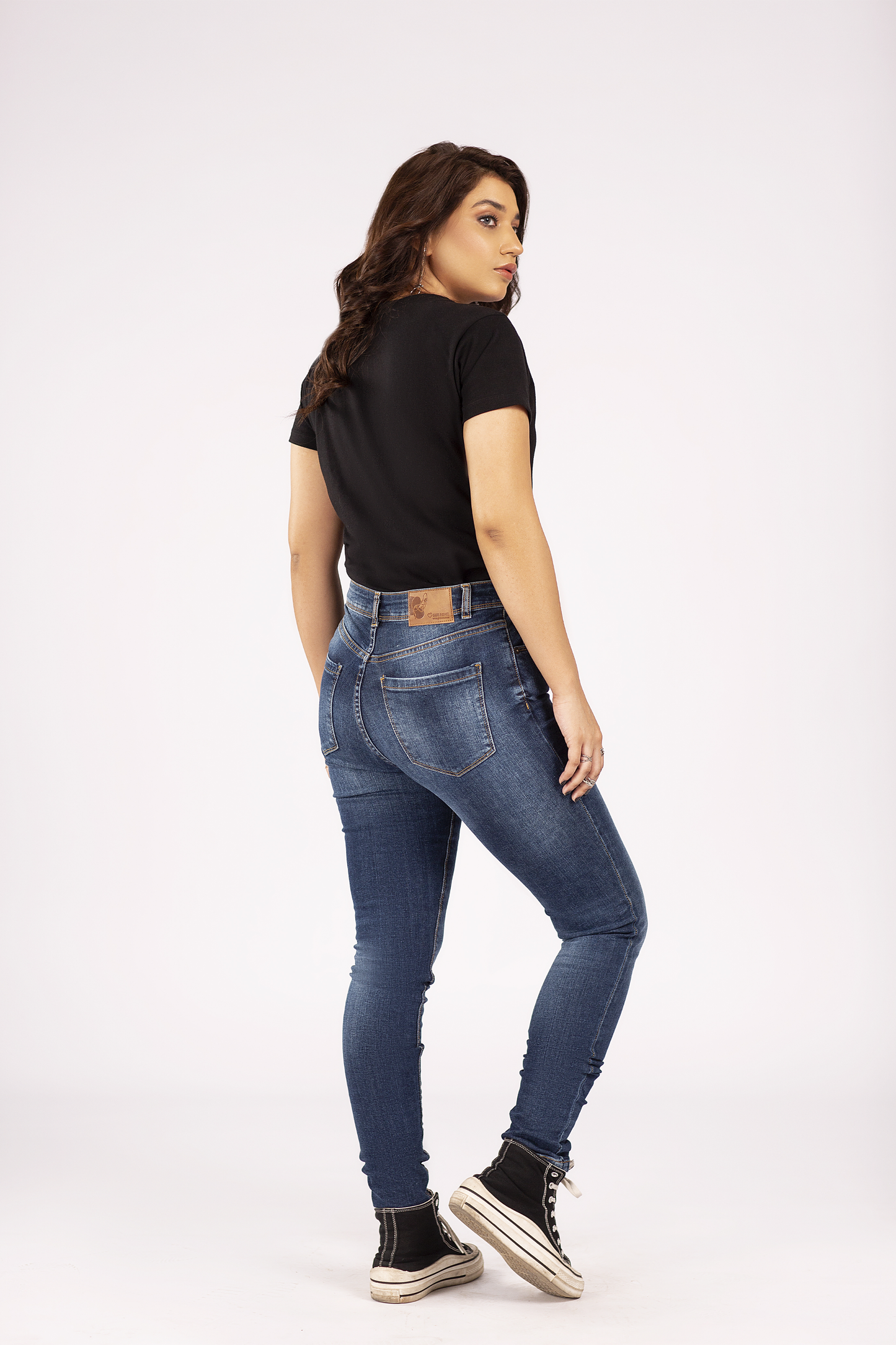 Nile Denim - Blue High Waisted Jeans