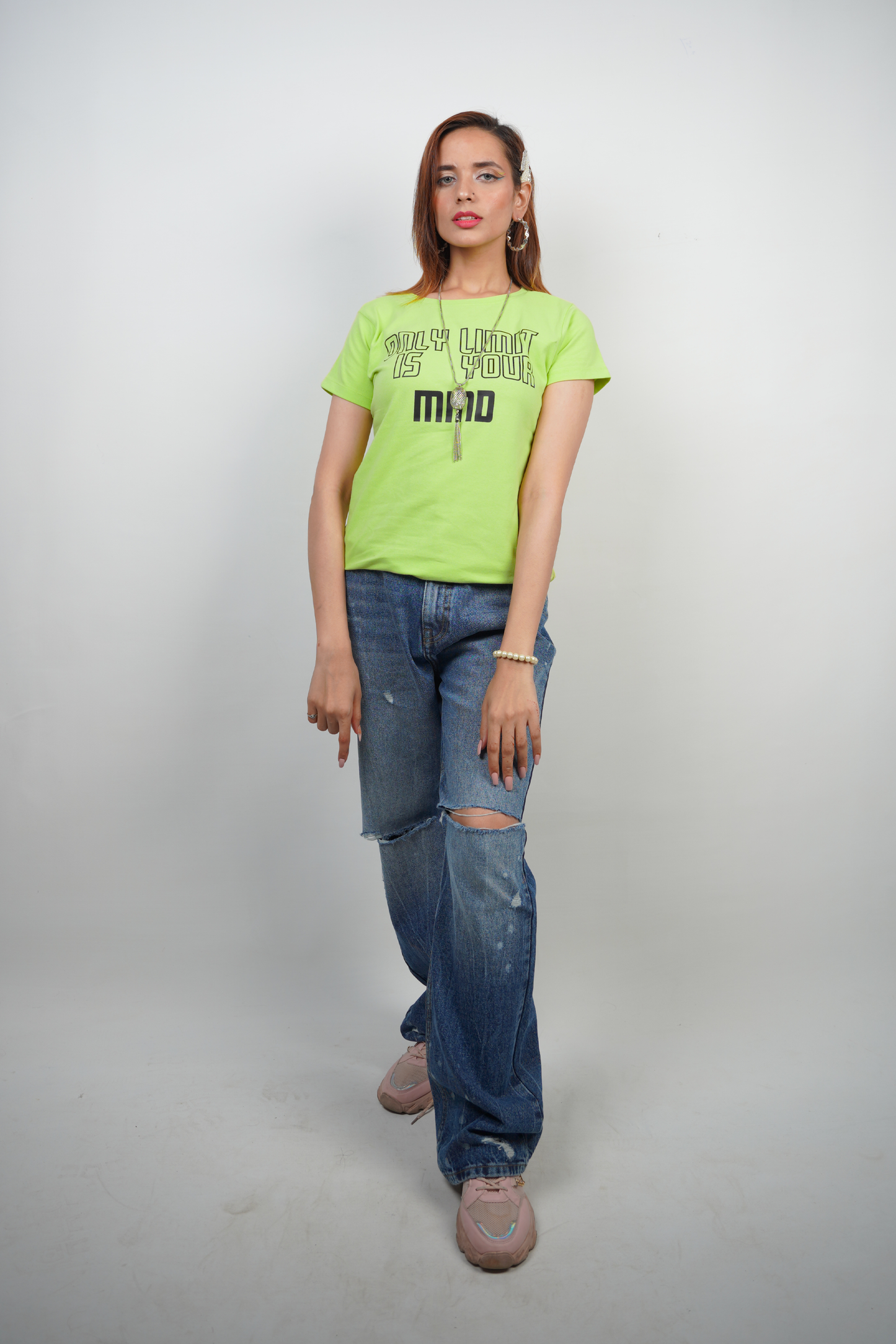 Azure - Half Sleeves T-Shirts for Women